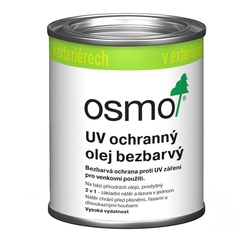 1420 UV Ochranný olej bezbarvý mat 0,125 l